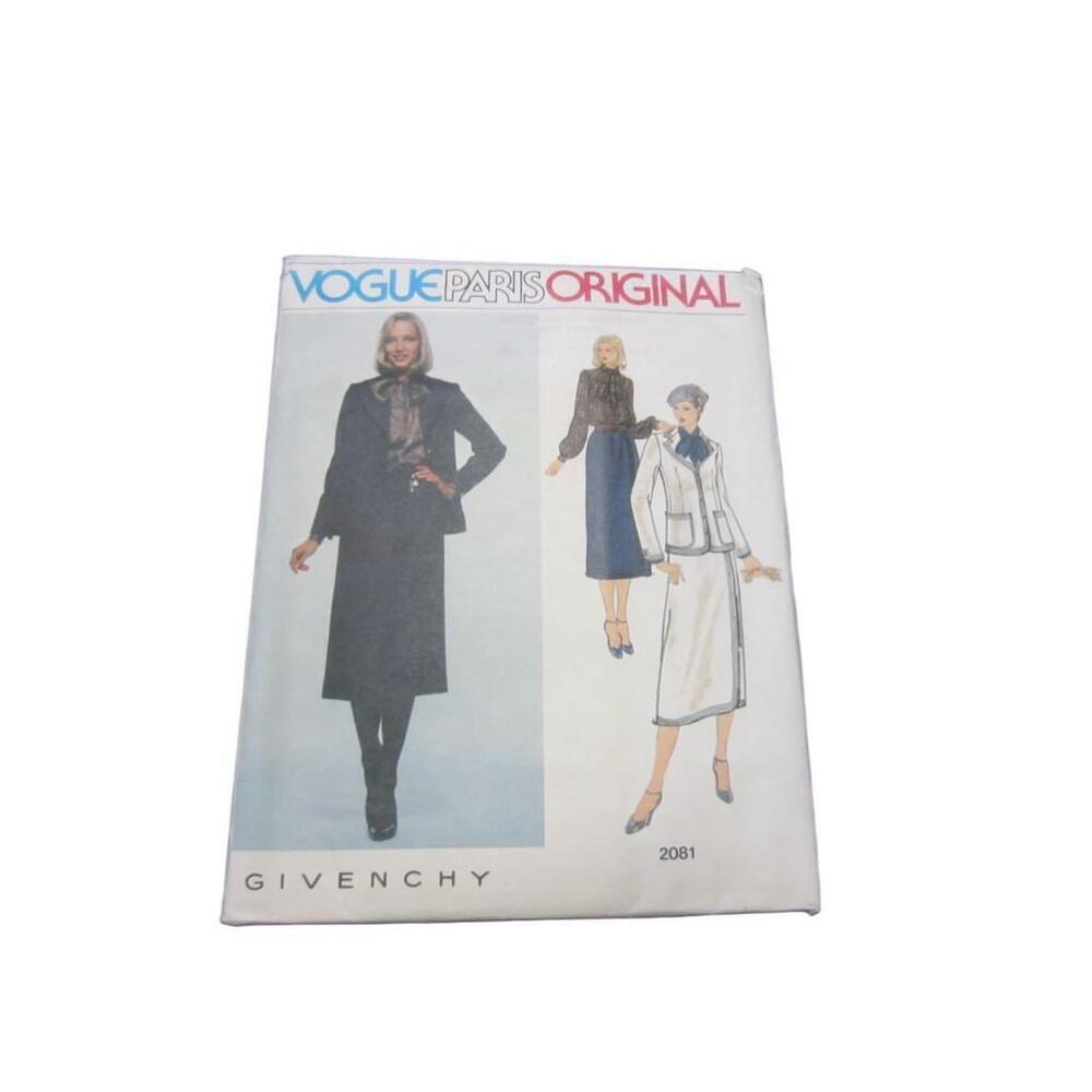 Vintage Givenchy Sewing Pattern 2801 Women's Size 10